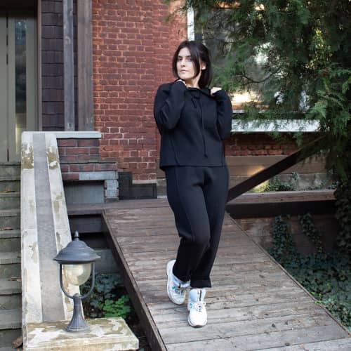 Купить Костюм Lara JS-2001 черный по низкой цене