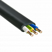 Купить Кабель ВВГ-Пнг 3х2,5 мм2 черный (1 п.м.) по низкой цене
