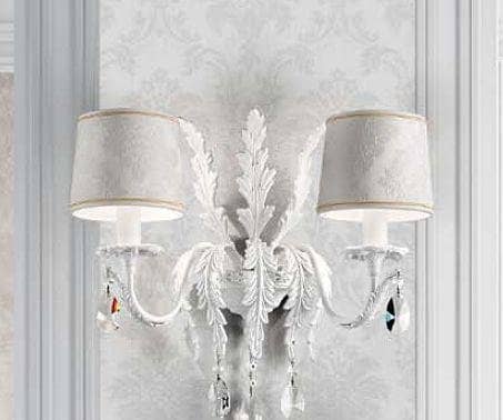 Купить Бра Masiero Acantia A2 P06 / DAM/14/WH Swarovski elements по низкой цене
