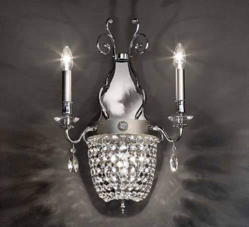 Купить Бра Masiero Elegantia A2+1 G04-G06 Swarovski elements по низкой цене