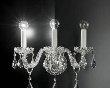 Купить Бра Italamp La Beaute Rouge 282/AP3 282/AP3 Transp / C / Spectra crystal по низкой цене