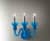 Купить Бра Italamp 222 222/AP3 /AP3 Turquoise / NK по низкой цене