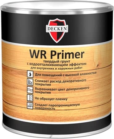 Купить Твердый грунт DECKEN WR Primer с водоотталкивающим эффектом по низкой цене