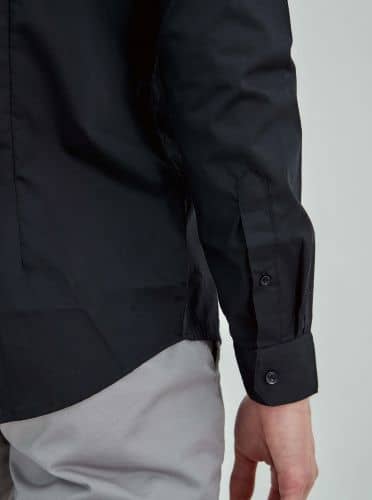 Купить Рубашка Piazza Italia чёрная по низкой цене