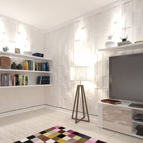 3D панель стеновая Relieffo Intricacy 006 из пенополиуретана 600x590x30 мм