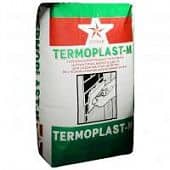 Купить Штукатурка Русеан Termoplast-M белая, гипсовая, для машинного нанесения 25 кг по низкой цене
