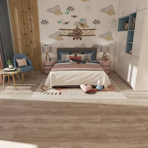 Купить Плитка ПВХ замковая MAXWOOD Aquamax Avant Дуб Мадейра с фаской 4 мм АС6/34 класс 2,245 м2 по низкой цене