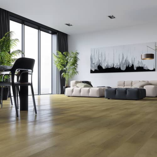 Купить Плитка ПВХ замковая HOME EXPERT Янтарный пляж с микрофаской 3,5 мм АС4/32 класс 2,196 м2 по низкой цене