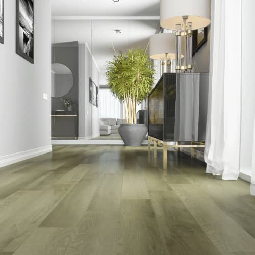 Купить Плитка ПВХ замковая HOME EXPERT Весенний Луг с микрофаской 3,5 мм АС4/32 класс 2,196 м2 по низкой цене