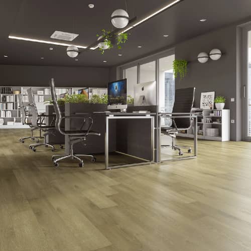 Купить Плитка ПВХ замковая HOME EXPERT Дуб Волшебный с микрофаской 3,5 мм АС4/32 класс 2,196 м2 по низкой цене