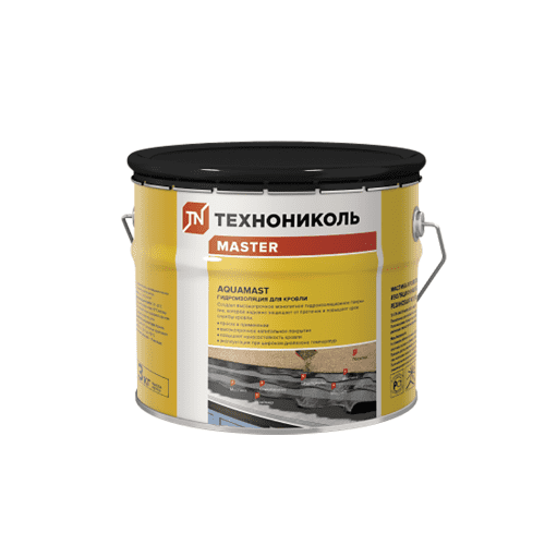 мастика кровельная технониколь aquamast резино-битумная, 3 кг Купить Мастика кровельная Технониколь AquaMast резино-битумная, 3 кг по низкой цене
