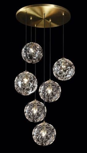Купить Светильник подвесной Glassburg Light LUNA GB_5006 по низкой цене