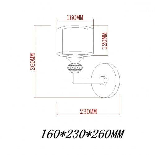 Купить Светильник Vele Luce Lotus настенный VL1054W01 по низкой цене
