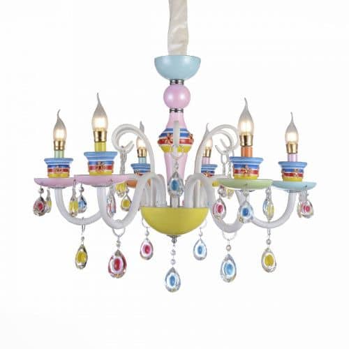 Купить Люстра ST Luce Арлекино SL673.783.06 разноцветная по низкой цене