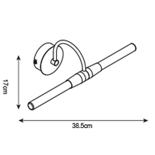 Купить Светильник Arte lamp Aqua настенный A1208AP-2CC по низкой цене