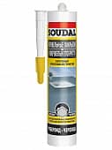 Купить Герметик Soudal битумный кровельный, черный 280 мл по низкой цене