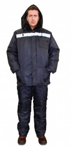 Купить Костюм рабочий, мужской, зимний (куртка+полукомбинезон), размер 56-58/170-176 по низкой цене