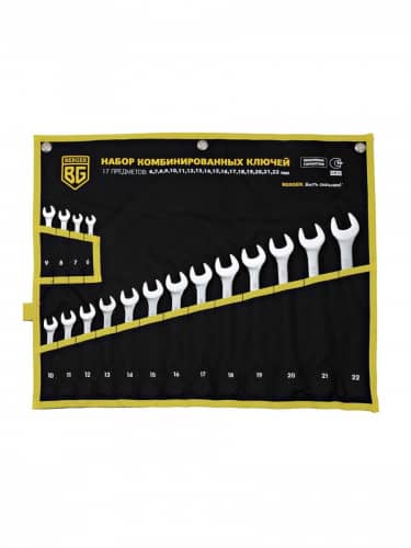 Купить Набор ключей Berger комбинированных 17 шт BG1145 по низкой цене