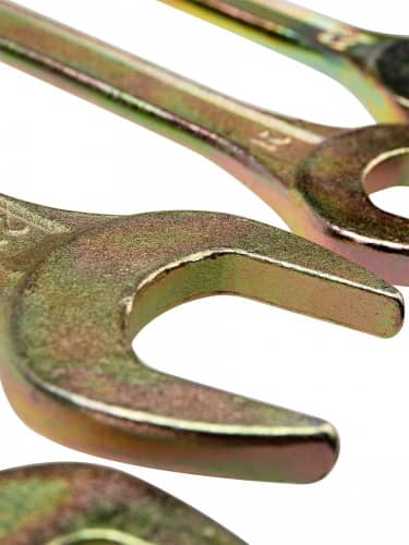 Купить Набор ключей Rexant гаечных рожковых, с желтым цинком препятствует коррозии 6х7-30х32 мм по низкой цене