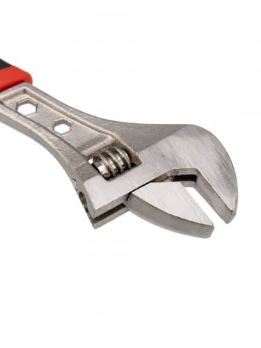 Купить Ключ Rexant разводной из высокоуглеродистой стали с усиленными двухкомпонентными рукоятками 250 мм по низкой цене