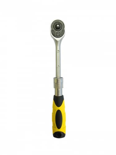 Купить Трещотка Berger телескопическая 1/4 150-200 мм, 72 зубца BG2183 по низкой цене