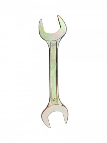 Купить Ключ Rexant универсальный гаечный рожковый, для монтажа и демонтажа + покрытие желтым цинком 30х32 мм по низкой цене