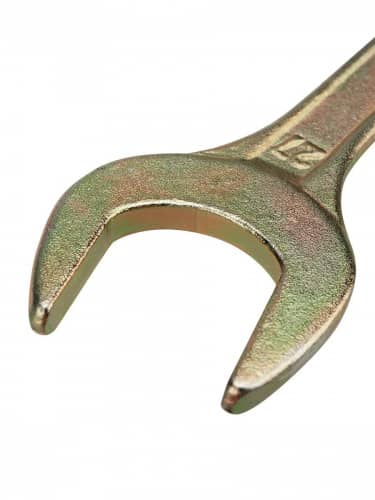 Купить Ключ Rexant универсальный гаечный рожковый, для монтажа и демонтажа + покрытие желтым цинком 24х27 мм по низкой цене