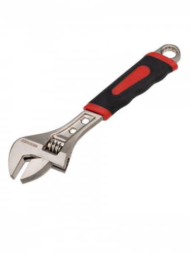 Купить Ключ Rexant разводной из высокоуглеродистой стали с усиленными двухкомпонентными рукоятками 200 мм по низкой цене