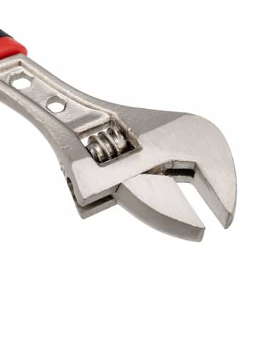 Купить Ключ Rexant разводной из высокоуглеродистой стали с усиленными двухкомпонентными рукоятками 200 мм по низкой цене