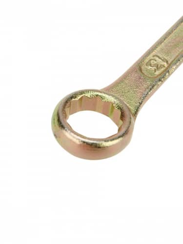 Купить Ключ Rexant комбинированный гаечный, для монтажа и демонтажа + защитное покрытие желтый цинк 13 мм по низкой цене