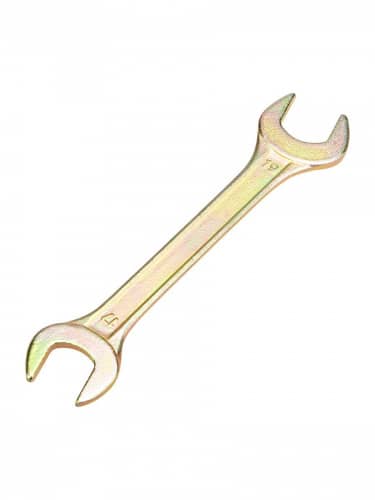 Купить Ключ Rexant универсальный гаечный рожковый, для монтажа и демонтажа + покрытие желтым цинком 17х19 мм по низкой цене