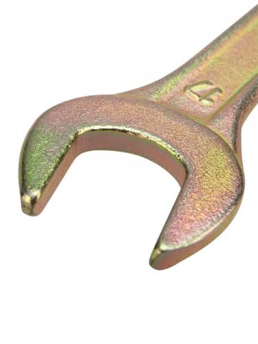 Купить Ключ Rexant универсальный гаечный рожковый, для монтажа и демонтажа + покрытие желтым цинком 17х19 мм по низкой цене