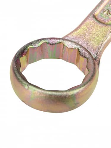 Купить Ключ Rexant комбинированный гаечный для монтажа и демонтажа + защитное покрытие желтый цинк 22 мм по низкой цене