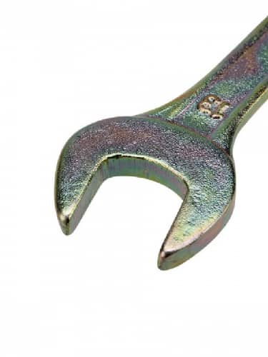 Купить Ключ Rexant универсальный гаечный рожковый, для монтажа и демонтажа + покрытие желтым цинком 13х14 мм по низкой цене