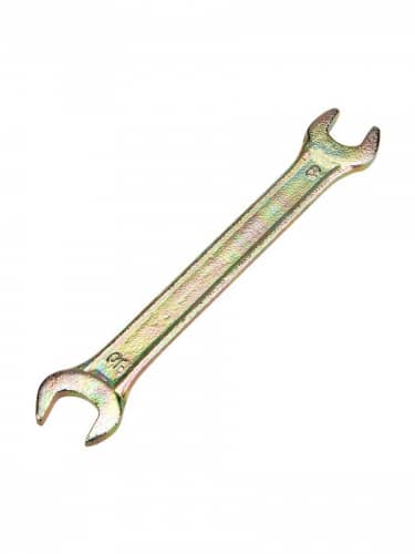 Купить Ключ Rexant универсальный гаечный рожковый для монтажа и демонтажа + покрытие желтым цинком, 8х10 мм по низкой цене