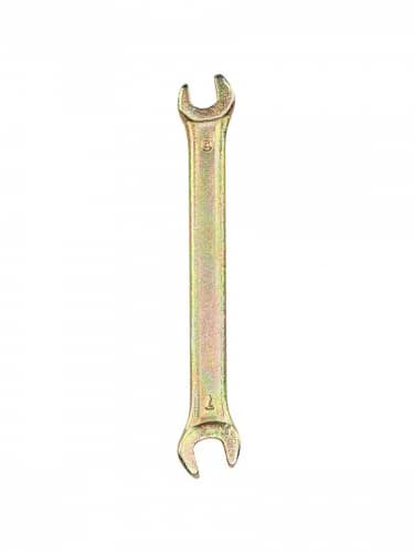 Купить Ключ Rexant универсальный гаечный рожковый, для монтажа и демонтажа + покрытие желтым цинком 6х7 мм по низкой цене