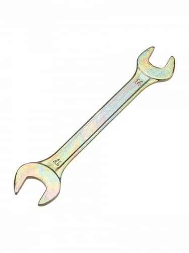 Купить Ключ Rexant универсальный гаечный рожковый, для монтажа и демонтажа + покрытие желтым цинком 14х17 мм по низкой цене