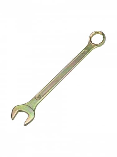 Купить Ключ Rexant комбинированный гаечный 18 мм для монтажа и демонтажа + защитное покрытие желтый цинк по низкой цене