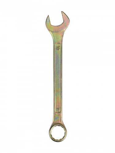 Купить Ключ Rexant комбинированный гаечный 18 мм для монтажа и демонтажа + защитное покрытие желтый цинк по низкой цене