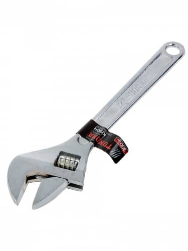 Купить Ключ TUNDRA разводной  металлическая рукоятка по низкой цене