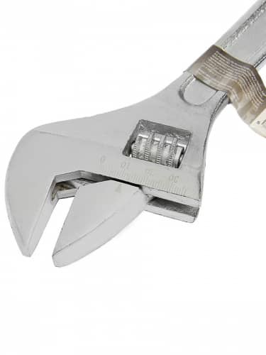 Купить Ключ TUNDRA разводной  металлическая рукоятка по низкой цене