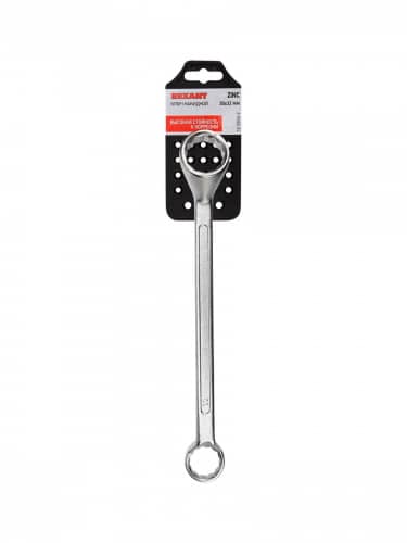 Купить Ключ Rexant универсальный гаечный накидной 30х32 мм для монтажа и демонтажа + защитное покрытие по низкой цене