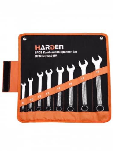 Купить Набор ключей HARDEN комбинированных гаечных CRV, 8 шт по низкой цене