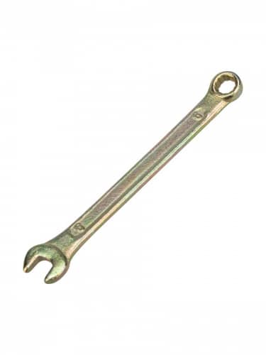 Купить Ключ Rexant комбинированный гаечный 6 мм для монтажа и демонтажа + защитное покрытие желтый цинк по низкой цене