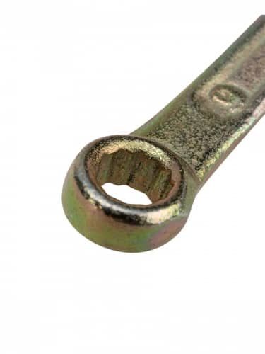 Купить Ключ Rexant комбинированный гаечный 6 мм для монтажа и демонтажа + защитное покрытие желтый цинк по низкой цене