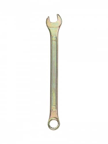 Купить Ключ Rexant комбинированный гаечный 7 мм для монтажа и демонтажа + защитное покрытие желтый цинк по низкой цене