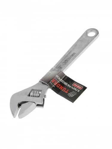 Купить Ключ TUNDRA разводной  металлическая рукоятка по низкой цене