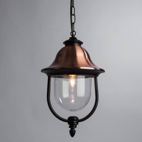 Купить Фонарь Arte lamp Barcelona A1485SO-1BK уличный подвесной по низкой цене