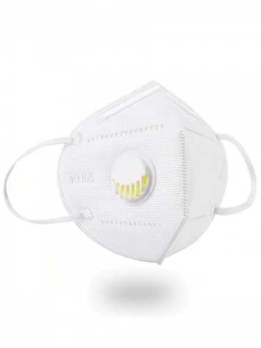 Купить Респиратор KN95 FFP2 пятислойный, с клапаном, многоразовый, не медицинский, аналог 3 М по низкой цене