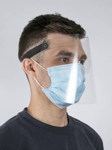 Купить Экран mObility защитный, для лица, строительный по низкой цене